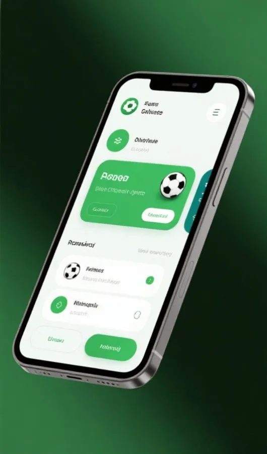 足球直播APP移动端界面展示